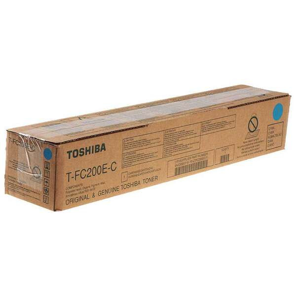 TOSHIBA (ORIGINAL) - Toshiba T-FC200E Cyan Cartouche de toner originale 6AJ00000119